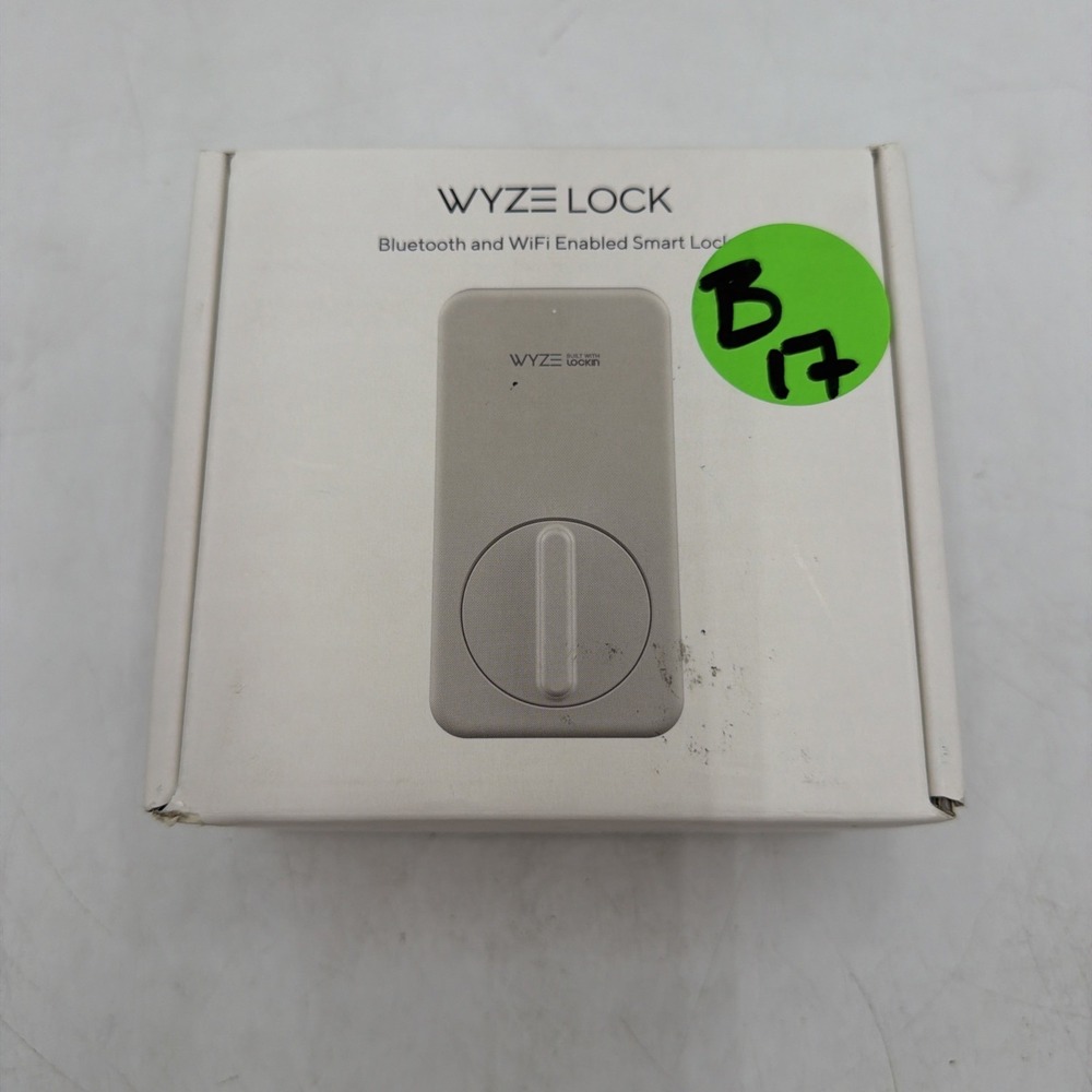 Wyze WLCKG1 Smart Lock + Gateway Bundle Bluetooth Keyless Entry Deadbolt Kit